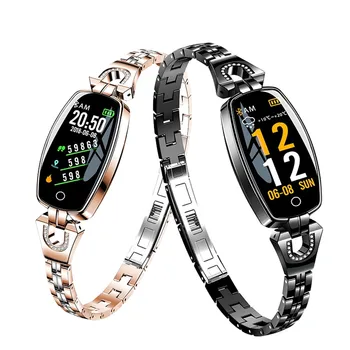 

H8 Color Screen Blood Pressure/Heart Rate Monitor Smart Bracelet Watch Pedometer For Amazfit Bip Smartwatch Watches Smartband