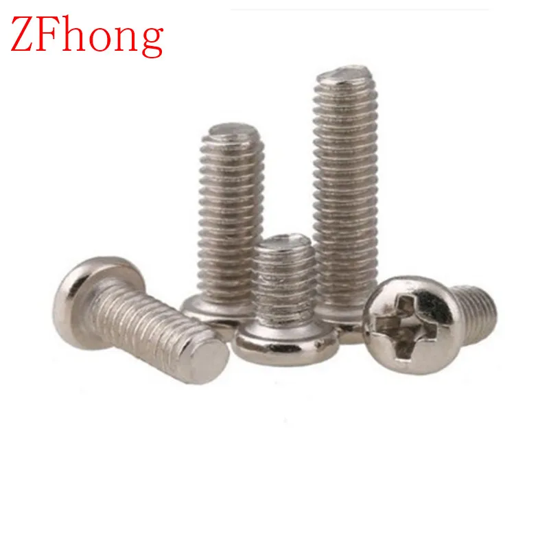 phillips round head machine screw