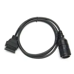 Мотоцикл инструмент Диагностический адаптер мотоцикл неисправности автомобиля кабель черный разъемы 10PIN OBD2 для BMW