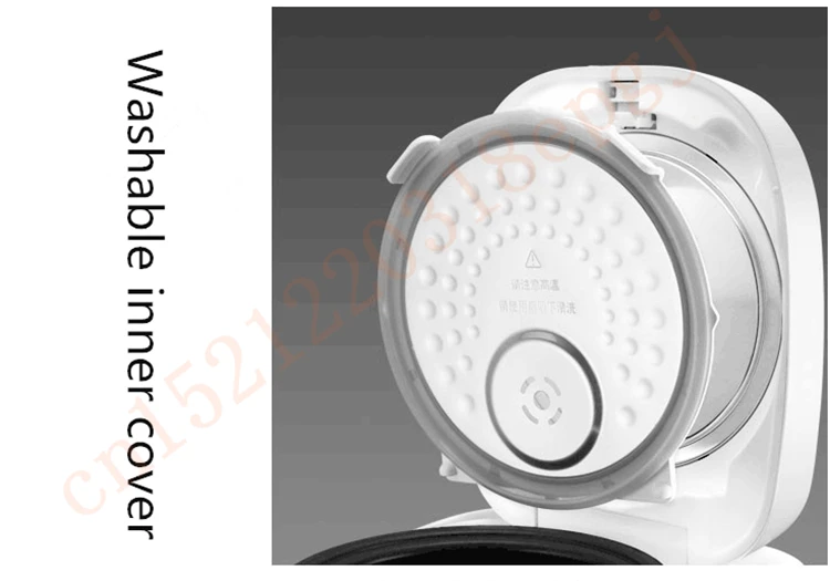 220 V 3L Интеллектуальная Электрическая рисоварка антипригарная Сенсорная панель многофункциональная IH управление нагревательная рисоварка EU/AU/UK/US
