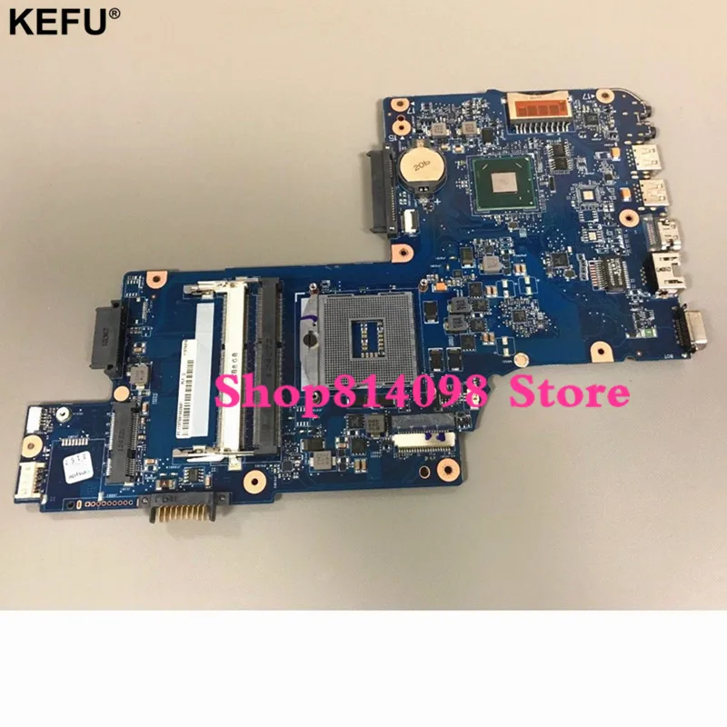 KEFU H000052740 Основной совет, пригодный для Toshiba Satellite L850 C850 Материнская плата ноутбука 15,6 дюймов HM70 GMA HD DDR3 Бесплатная ЦП