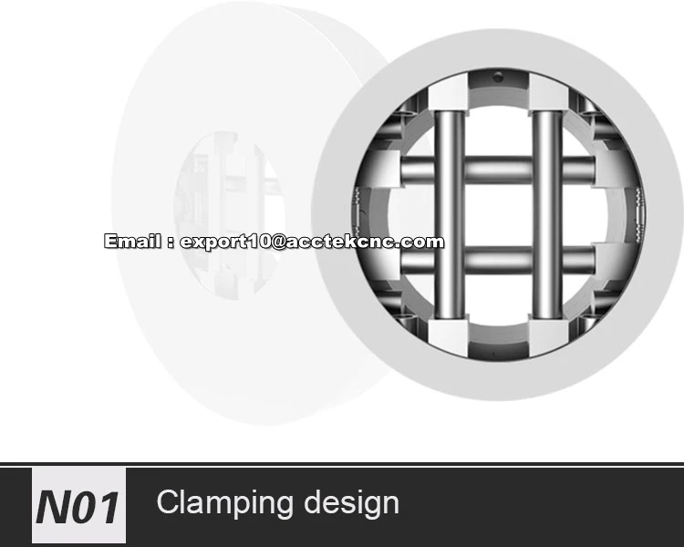 3.Acctek AKJ60F Clamping design