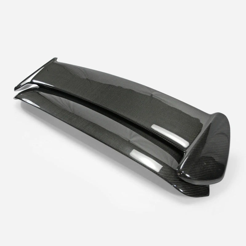 For Honda EK Civic Carbon Fiber Type R Rear Spoiler Glossy Fibre Trunk