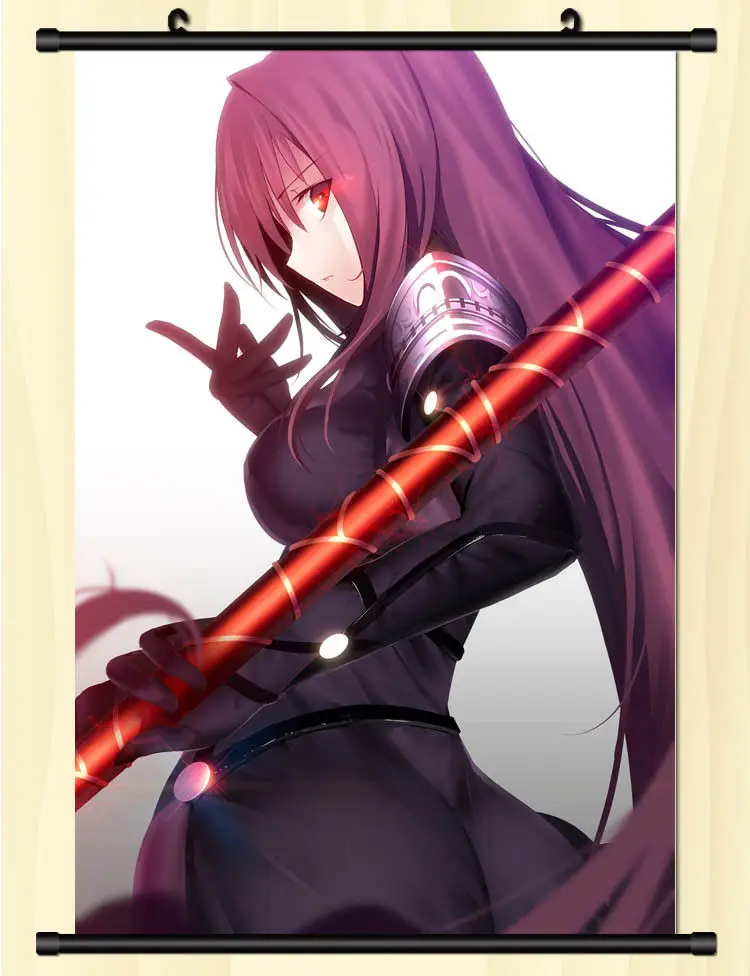 Плакат Fate Grand Order FGO Scathach Joan настенный свиток печатная Живопись Домашний Декор японский мультфильм украшения Плакат 60*90 см - Цвет: Style 18