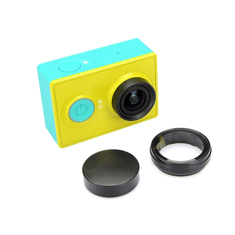 

Camera Lens Cap Cover UV Filter Lens Protector For Xiao mi yi xiaoyi Action Sport Camera