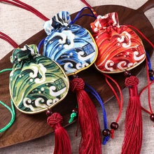 Винтажный фестиваль лодок дракона ароматизированное Саше парфюмерный мешок автомобиль повесить небольшой аромат мешок пустой мешок ремесла Ткань Арт-подарки