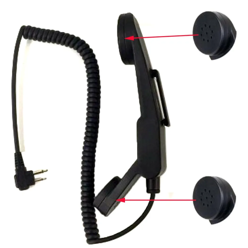 Z-TAC Military Headset Earpiece H-250 Motorola for 2 Pin Radio Z 117 PTT Communication Airsoft for Motorola Walkie Talkie (2)