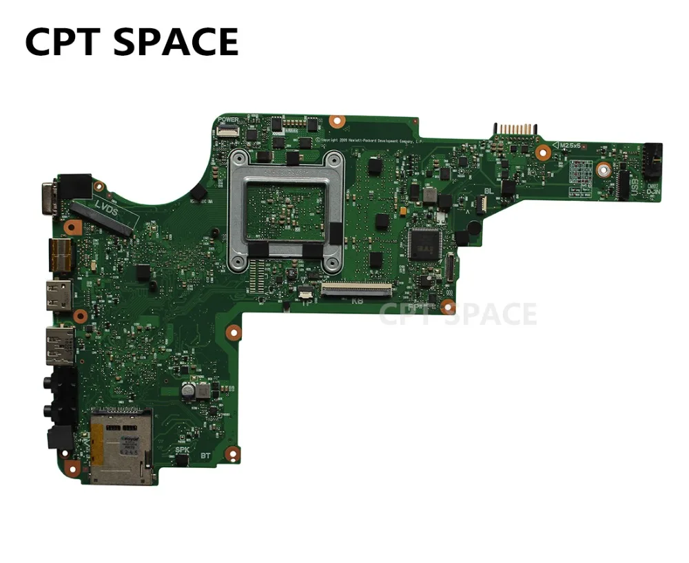 YTAI материнская плата для ноутбука hp Pavilion DV5 DV5-2000 6050A2313401-MB-A03 socket S1, оригинальная полностью протестированная материнская плата