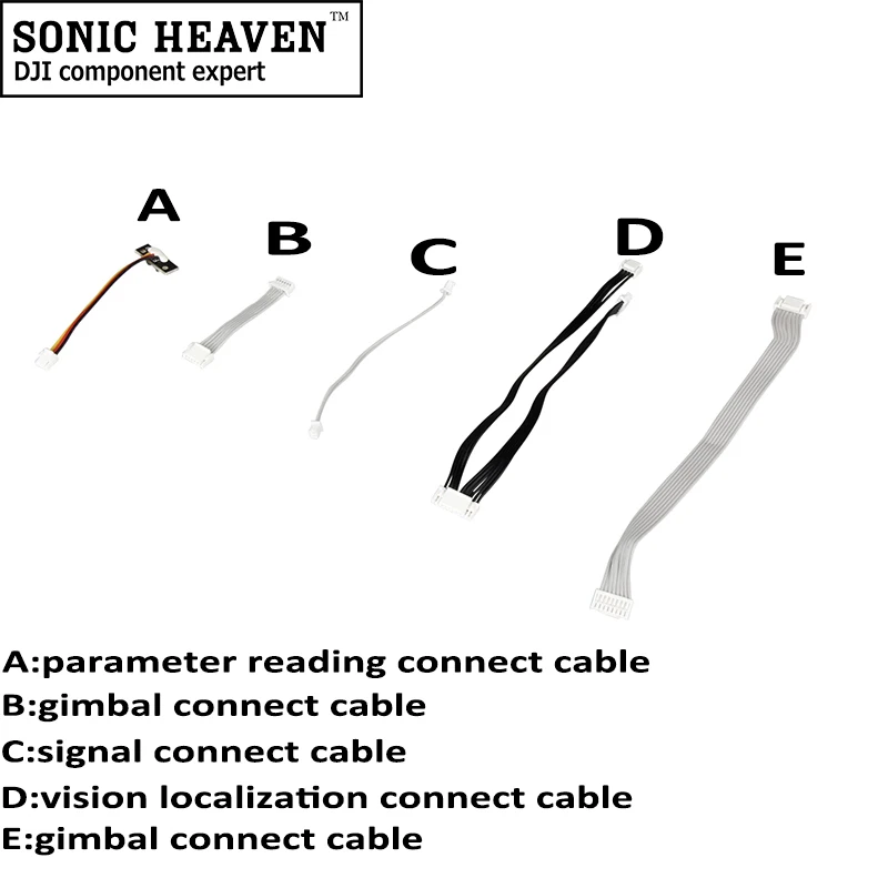 DJI Квадрокоптер беспилотник кабель комплект Gimbal подключения+ сигнал подключения+ видение локализация для DJI Phantom 3 Advance 3 Pro 3A/3P