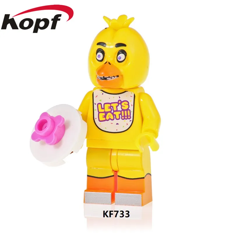 KF6071 фигурка Five Nights at Freddy's Toys Золотая лисица Фредди Spintraft Chica Bunny Ballonboy аниматронный блок скелета