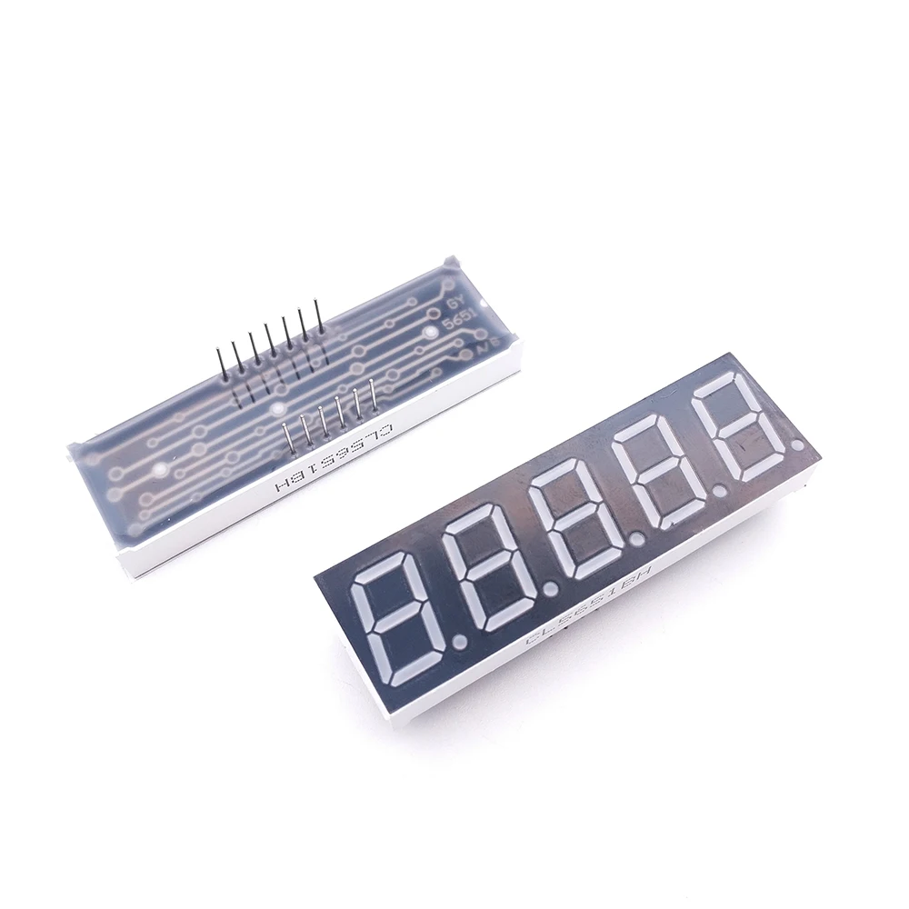 50PCS 0.56 inch 1 digit 7 segment Common cathode Blue Led display 