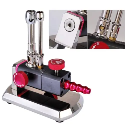 1Pc Micro Bunsen Burner Double Tube Rotatable Gas Propane
