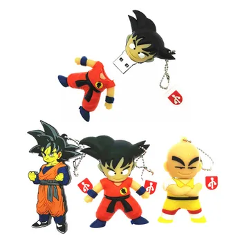 

Real Capacity Dragonball Pen Drive Cartoon Dragon Ball Gift 8GB 16GB 32GB 64GB SON GOKU USB Flash Drive PenDrives toy gift