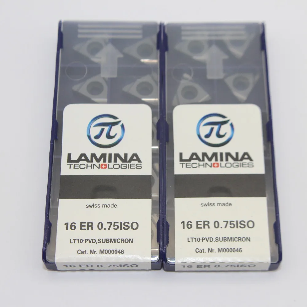 

16ER 0.75ISO Lamina Thread turning tool Tungsten carbide inserts High quality lathe cutter tool CNC Cutting Tool free shipping