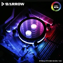Barrow LTFHB-04N-V2, Für Intel Lga 1700 115x CPU Wasser Blöcke Spiegel Extreme, LRC RGB v2 Acryl Microcutting Microwaterway