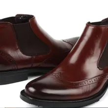 Мужские ботинки martin из коровьей кожи; осенние низкие ботинки для мотоцикла; черные, винно-красные военные модные военные ботинки; Италия; Sapatos