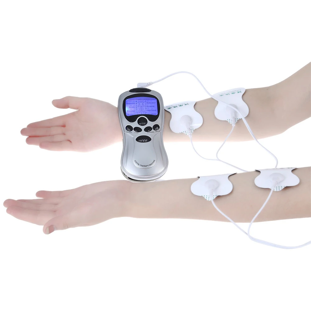 4 Electrode Health Care Tens Acupuncture Electric Therapy Massage Machine Pulse Body Slimming Sculptor Apparatus 4 Electrode Health Care Tens Acupuncture Electric Therapy Massage Machine Pulse Body Slimming Sculptor Apparatus