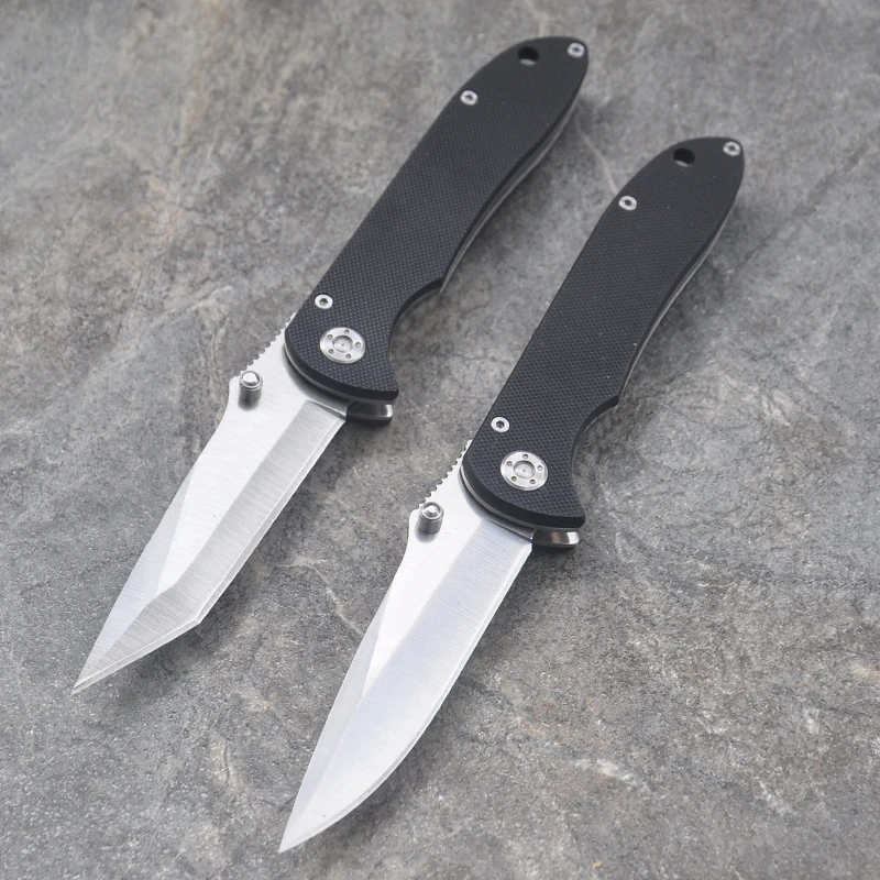 Складной нож, тактические ножи, нож для выживания, стальной нож с G10 ручкой, походный охотничий нож, 2 модели