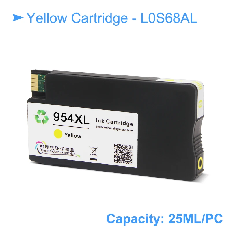Восстановленный картридж для принтера HP 954XL 954 XL Officejet Pro 7740 8210 8710 8715 8720 8725 8730 8740| |