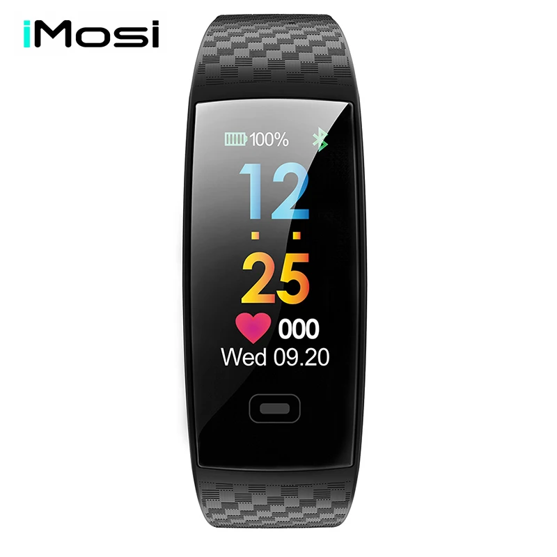 

CK17S Color LCD PPG Smart Watch Fitness Blood Pressure Heart Rate Pedometer Tracker Bluetooth Sport Smart Bracelet Tracking