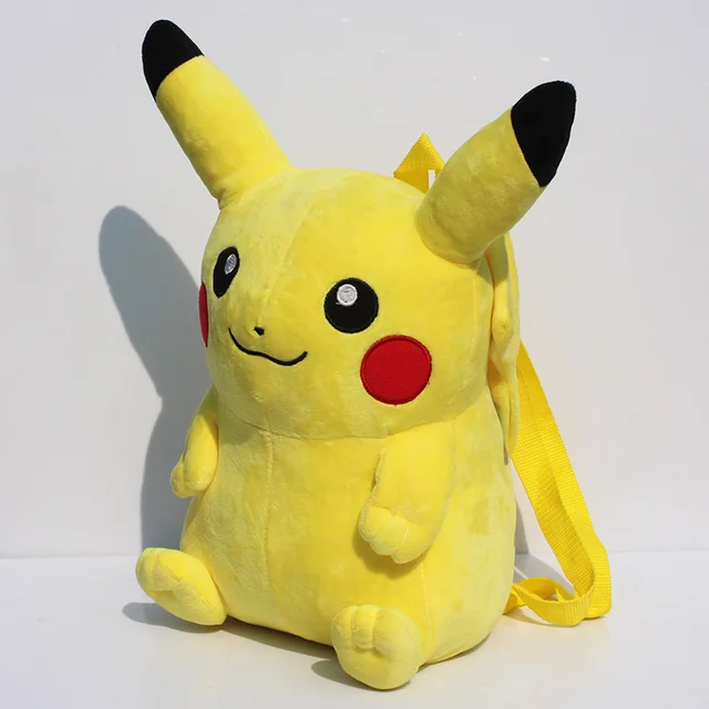 pikachu plush backpack