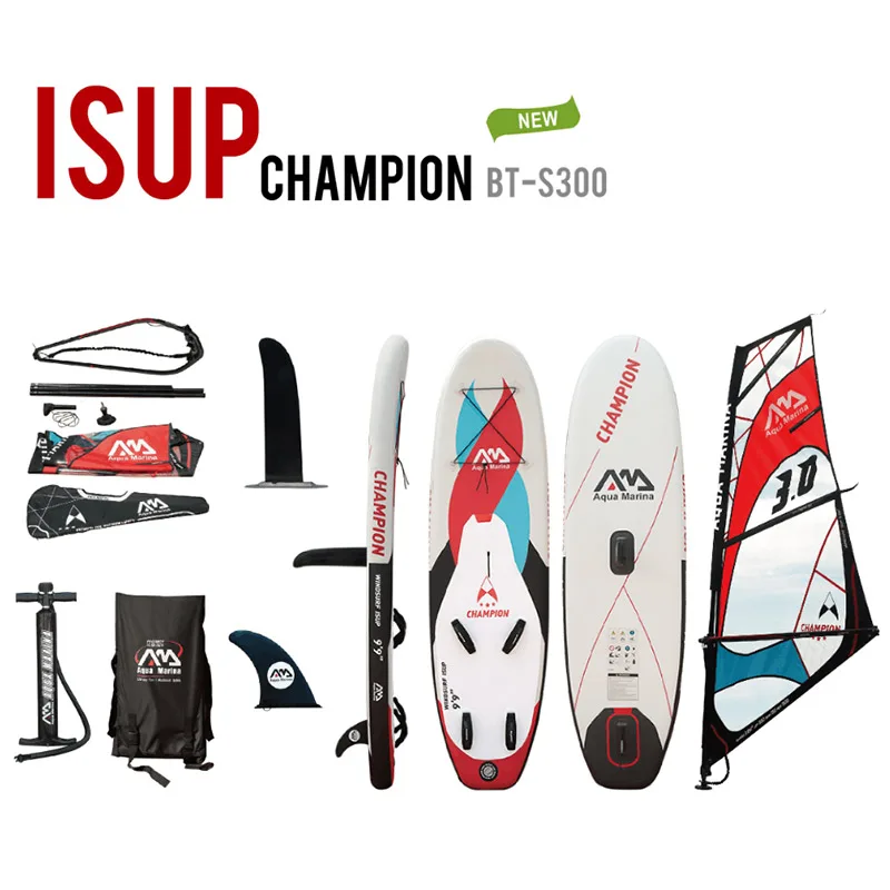

Aqua marina Champion inflatable SUP Windsurf SUP WindSUP inflatable surf board Stand up paddle board surfing board