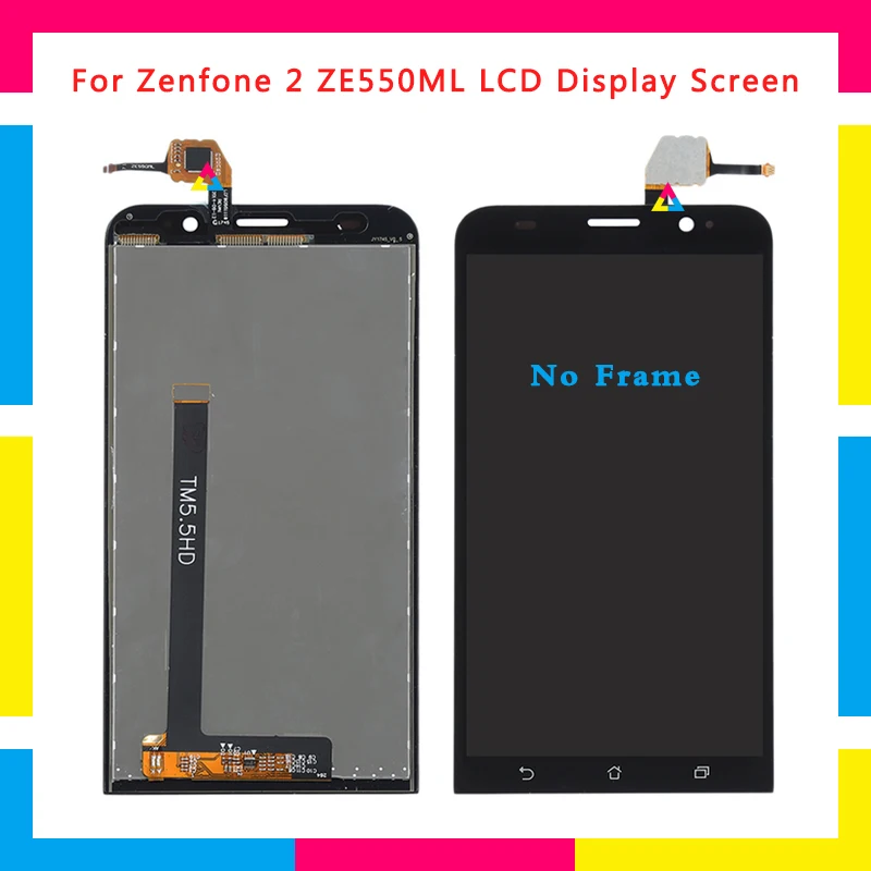 

LCD Display Screen With Touch Screen Digitizer Assembly For ASUS Zenfone 2 ZE550ML Z00BD Replacement