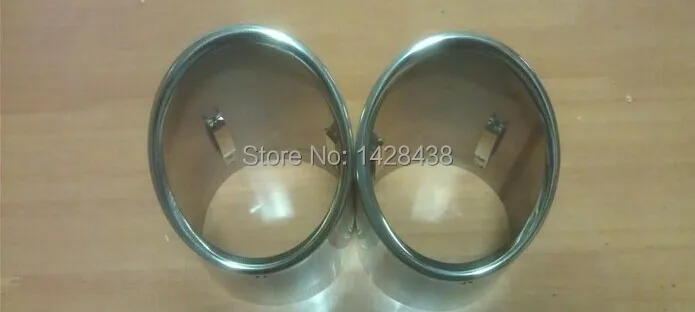 

2PC stainless steel Tail Exhaust Muffler Tip For 2011-2013 Volvo XC60 S60