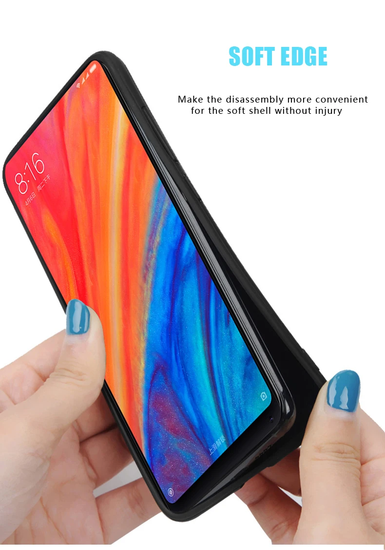 Чехол для mi mix 2 s, чехол MOFI для Xiaomi Mi Mix 2, задний тканевый бизнес-чехол для mi mix2s, мягкий силиконовый край, полный Чехол, 5,99 дюймов