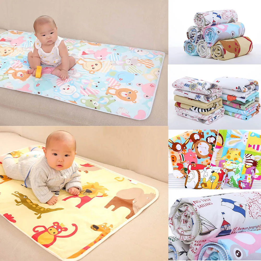 Buy Newborn Baby Waterproof Pad 3 Layer Sandwiched