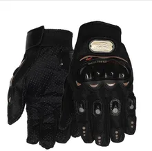 black Motorcycle Gloves Screen Breathable Wearable Knight Protective Gloves Guantes Moto Luvas Alpine Motocross Stars Gants Moto