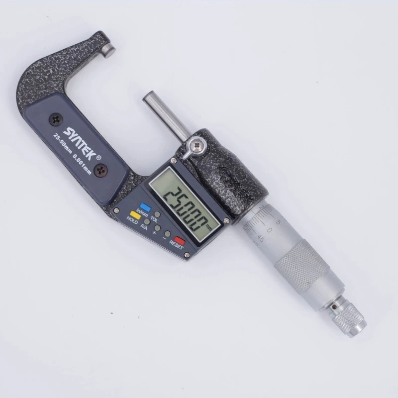 25 50mm Digital Micrometer 0.001mm Electronic Micrometers Caliper Gauge