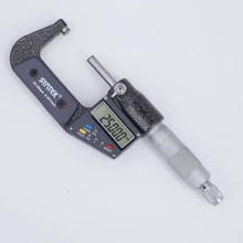 25-50 мм Цифровой Микрометр 0.001 мм Электронные Микрометры Суппорт Gauge Meter хромированная Нержавеющая Сталь Вне Микрометр