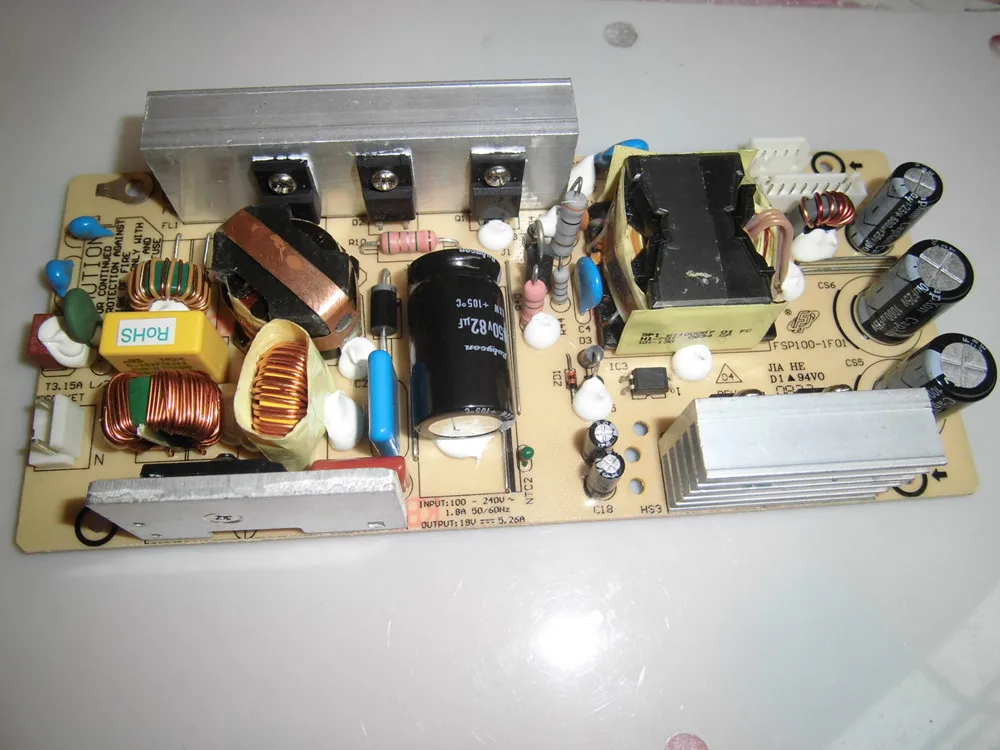 

FSP100-1F01 5.26A 19V switching power supply 220V variable 19V Power 100W
