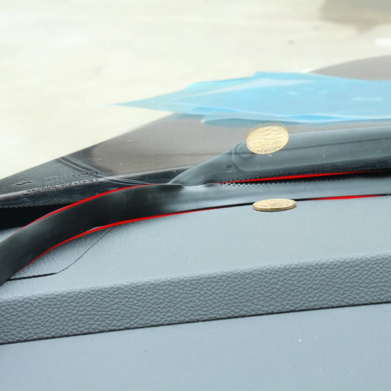 Автомобиль-Стайлинг для Kia KX3- Резина Анти-Шум Звукоизолированные пыле приборной панели автомобиля Лобовое стекло щеточное автомобильные аксессуары
