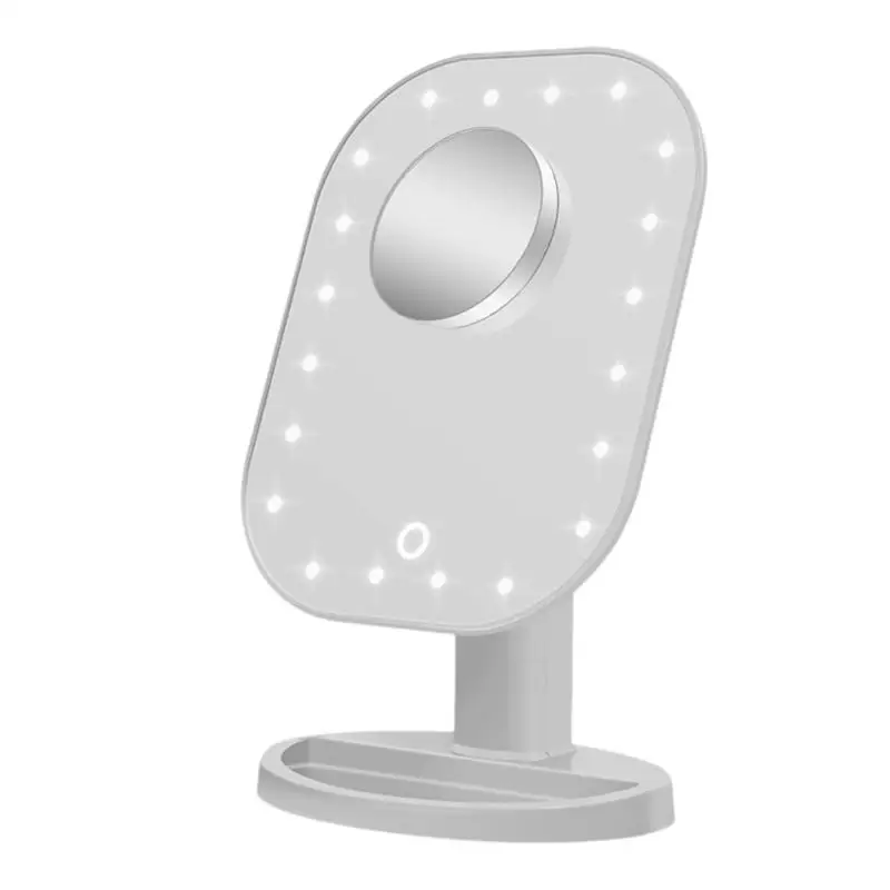 

RUIMIO Cosmetic Beauty Mirror 10x Magnifying Mirror 20 Light Bulbs Illuminated LED Make Up Mirror