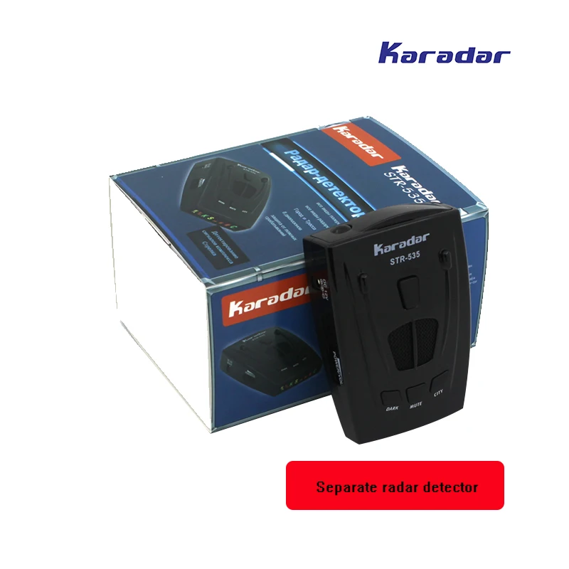 Karadar Anti radar police radar detector gun motion detection X K KA Laser Strelka auto radar str 535 car-detector