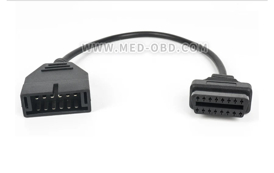 Адаптер GM, OBD 16P Female для GM 12P(OBD2 16pin для daewoo) адаптер OBD2