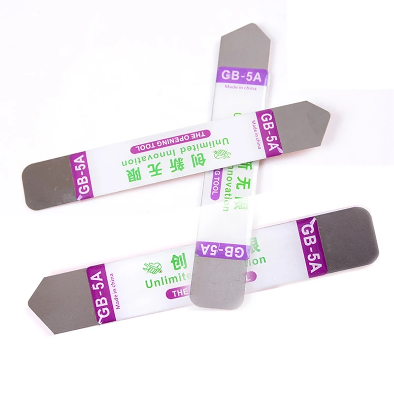 

1pcs Blade Soft Stainless Steel Thin Pry Spudger Cell Phone Tablet Screen Battery Opening Tools for Samsung iPhone iPad Opener