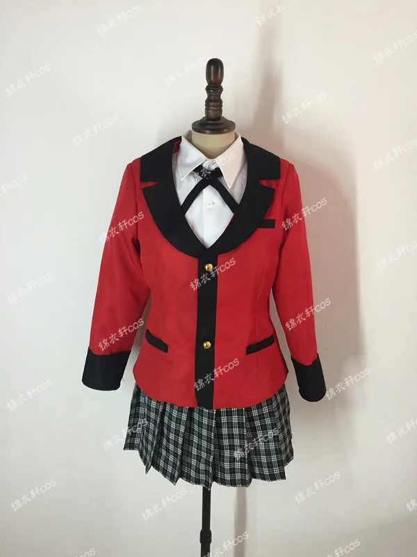 

Костюм для косплея персонажа какейгуруи, косплей-костюм Sayaka Igarashi E001