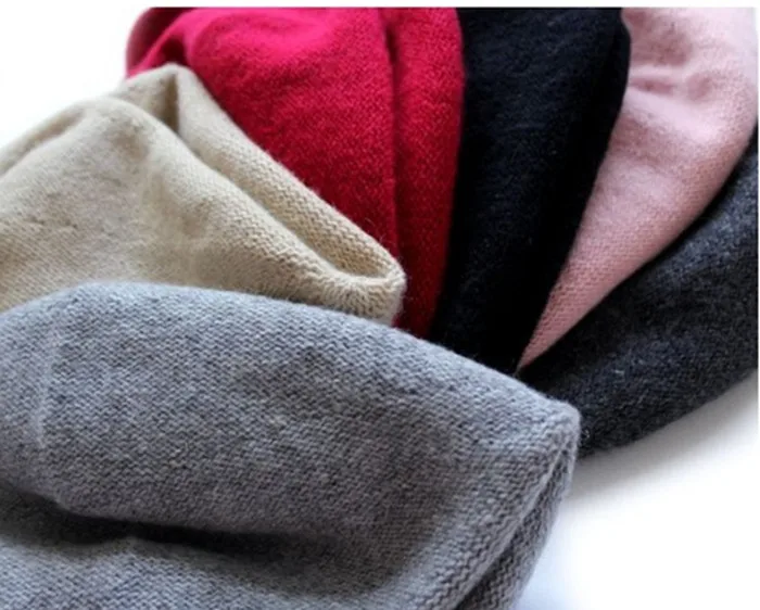 Специальное предложение, женские береты из козьего кашемира, шапки бежевого и розового цвета, 4 цвета, винтажные, 2 стиля, обжимные или плоские, один и более размер