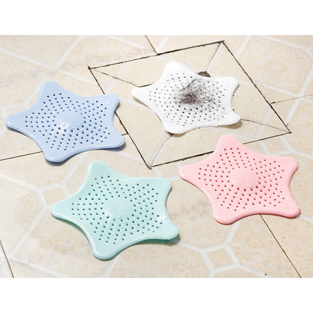 Silicone Sink Drain Filter Bathtub Hair Catcher Stopper Drain Hole