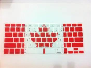 

For Mac Book Silicone Keyboard Cover For Apple Macbook Air Pro Retina 13 15 17 Canada Ca Usa Flag English Laptop Skin Film