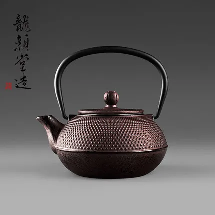 

Japanese Style Cast Iron Kettle Tetsubin Teapot With Strainer 900ml Capacity