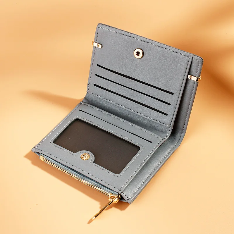 Women Wallets Leather Female Purse Mini Hasp Solid Multi-Cards Holder Fashion Coin Short Wallets Slim Small Wallet Zipper Hasp Women Wallets Leather Female Purse Mini Hasp Solid Multi-Cards Holder Fashion Coin Short Wallets Slim Small Wallet Zipper Hasp