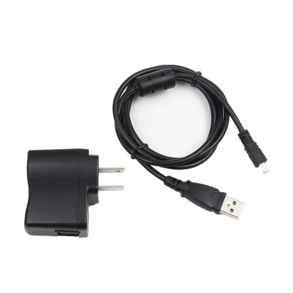 Зарядное устройство Nikon 8P USB AC/DC адаптер + шнур для ПК камеры Panasonic DMC-ZS50 DMC-TZ70 |