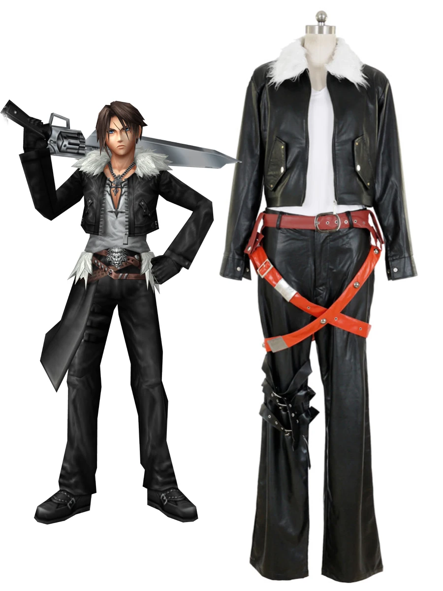 

Final Fantasy VIII 8 Squall Lionheart Movie Cosplay Costume Custom Made