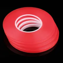 2mm 50M Strong Acrylic Adhesive Red Film Clear Double Sided Tape Sticker for Mobile Phone LCD Pannel Display Screen Hot Sale