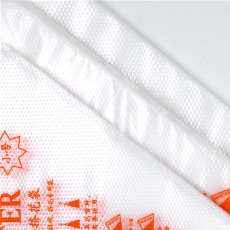 100 Pcs Pastry Bags Disposable Plastic for Cake Decoration Fondant Cream Cookie Chocolate Jam Baking Pastry Bakery Tools
