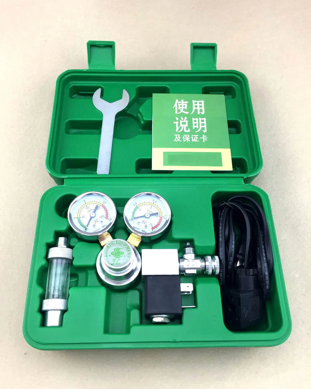 Профессиональный CO 2 углекислого газа двойного стол электромагнитный клапан/fine-регулирующий клапан/водные стол